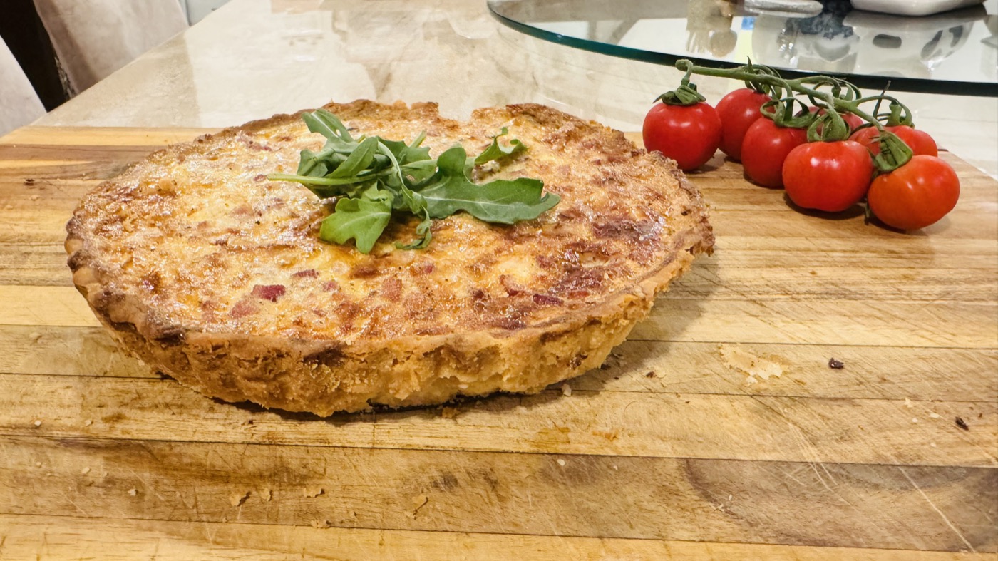 A dish fresh from the Thyme Travel kitchen